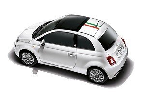 日本イタリア国交150周年記念！日本だけの限定デザイン「Fiat 500 Italy」150台