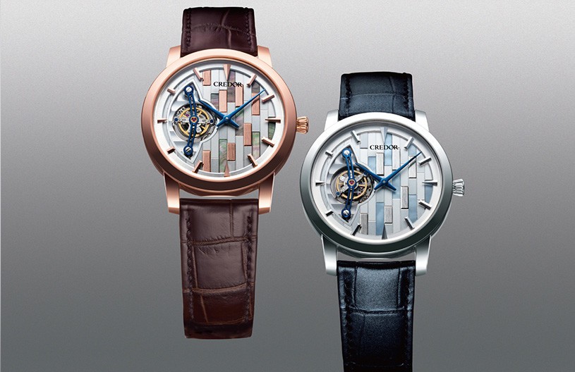 日本の美を現代的に描いたトゥールビヨンモデル　セイコーウオッチ