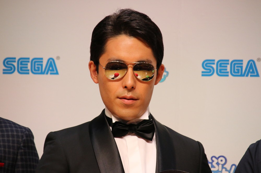 余裕を見せる「オリエンタルラジオ」の中田さん（2016年9月21日撮影）