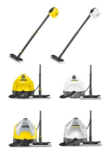 日本の住宅にぴったりのフロアノズル新開発　ケルヒャーの家庭用スチームクリーナー