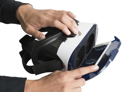 スマートフォン装着イメージ