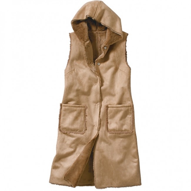 ぽっちゃり女子にぴったりのジレ、ライトコートなど　セシールから