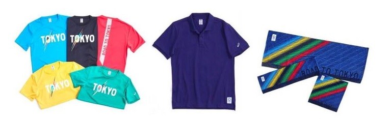 アシックス、Tシャツやパーカなどオリンピック公式商品を発売