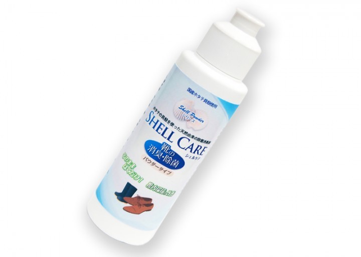 「足クサ男女」をホタテが救う！ 靴用消臭ホタテパウダー新発売！