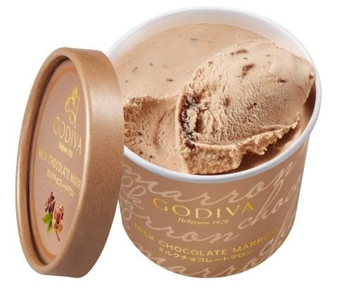 ゴディバ「カップアイス」シリーズ、今度は「マロン」登場