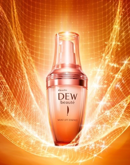 乾燥による小ジワ目立たせない！持続型ハリ付与美容液　カネボウ「DEW ボーテ　モイストリフトエッセンス」