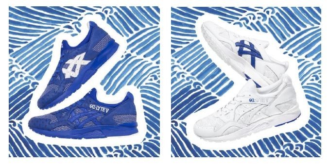 浴衣をテーマに「アシックスタイガー」と「colette」のコラボスニーカー