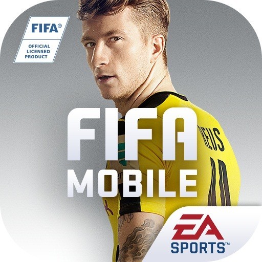 「EA SPORTSTM FIFA Mobile サッカー」のロゴ