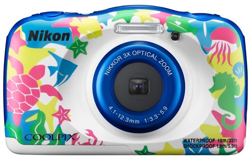 防水、防塵、耐衝撃、耐寒...タフなコンデジ、ニコン「COOLPIX W100」