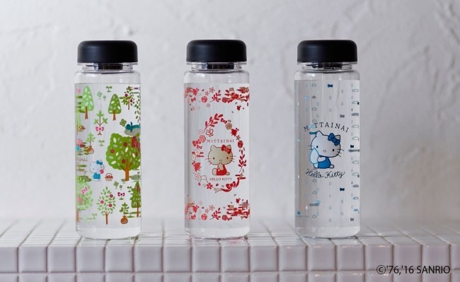 「MOTTAINAI×キティ」第3弾　かわいいマイボトルで植林活動を支援