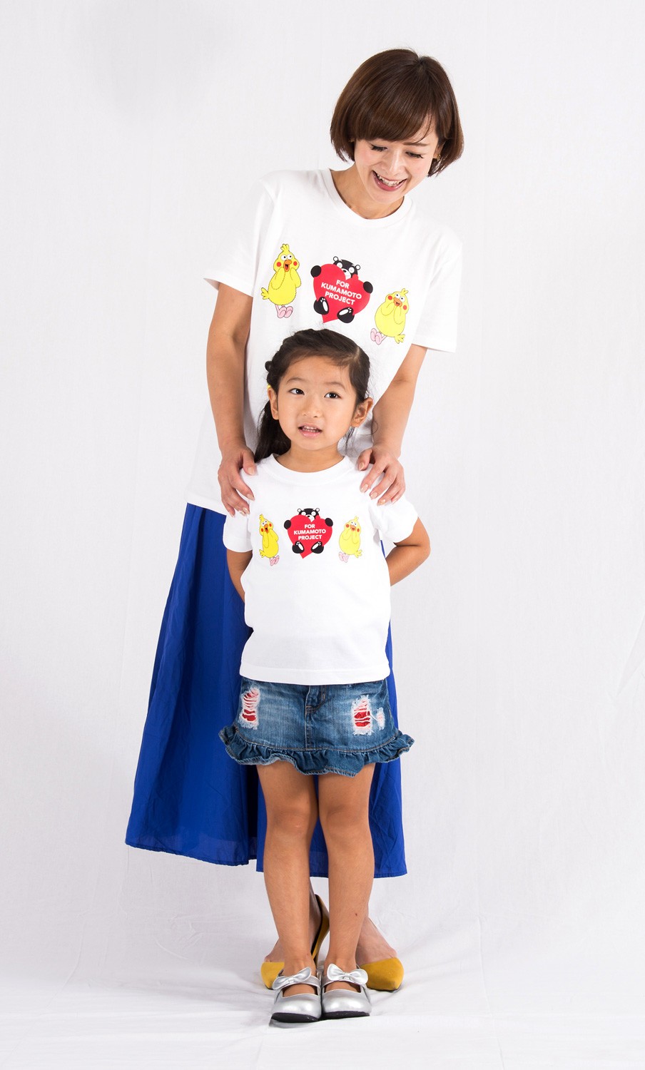 「ポインコ兄弟×くまモン」のチャリティTシャツ　ドコモの「dポイント」サイトで発売