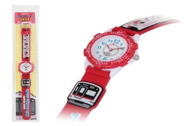 東横線5050系をデザインした子供用腕時計「東急トレインデコウォッチ」500個限定