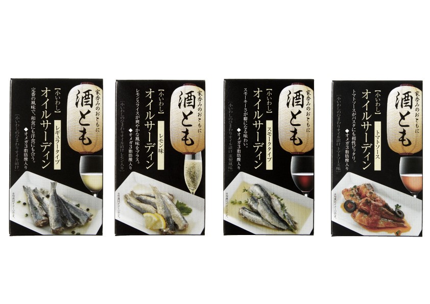 家呑み缶詰「酒とも　子いわしのオイルサーディン」発売