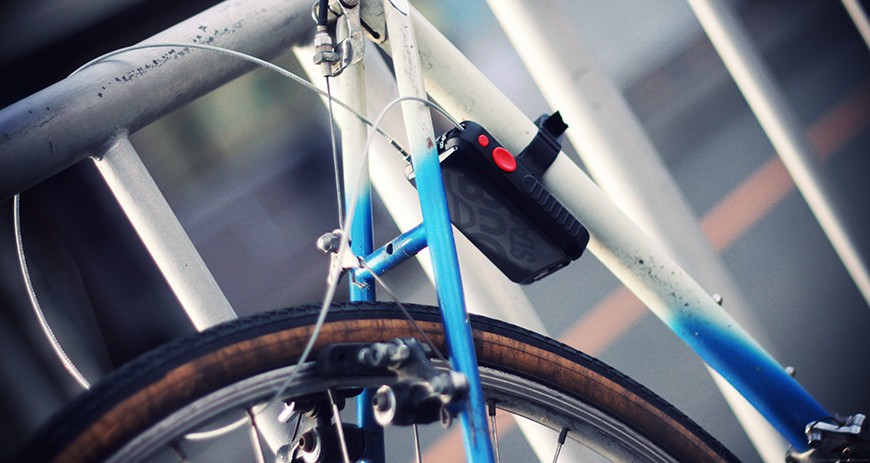 自転車に取り付けできる「ダイヤルコンボケーブルロック　DSA-5」　ビーズ「DUB STACK」から