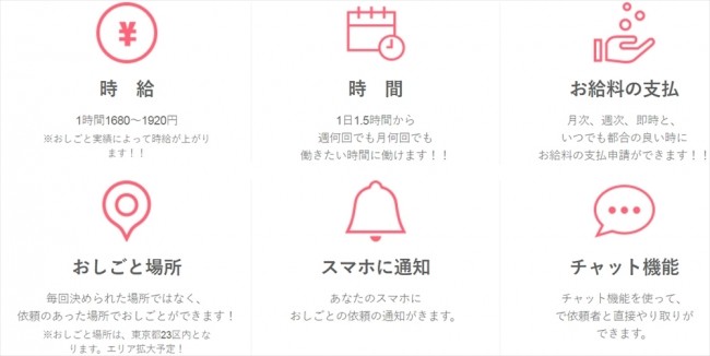 スタッフにはこんなメリットが