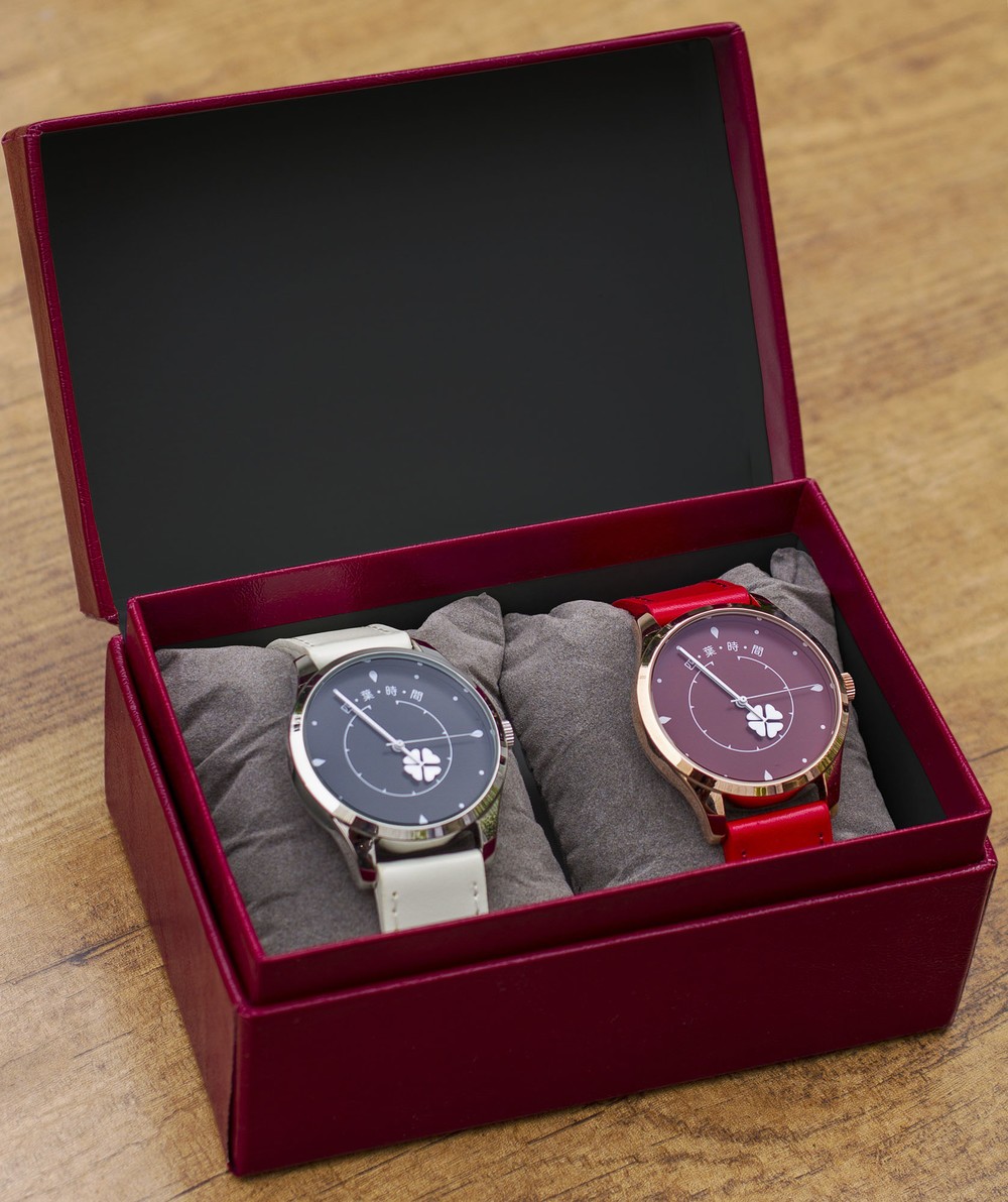 四葉の見える瞬間を2人で共有　「四葉時計」の限定ペアウォッチ