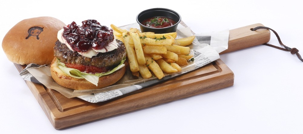 アンのクランベリージャムバーガー