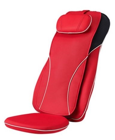 首筋から腰まで、施療範囲を広げたシートマッサージャー