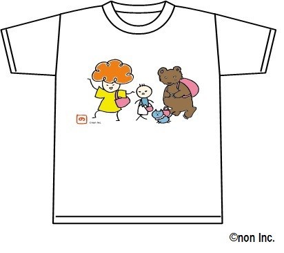 「ワルイちゃん」Tシャツ「おでかけ柄」