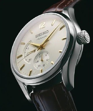 国産初の自動巻「オートマチック」をリデザイン　「セイコー　プレザージュ」から