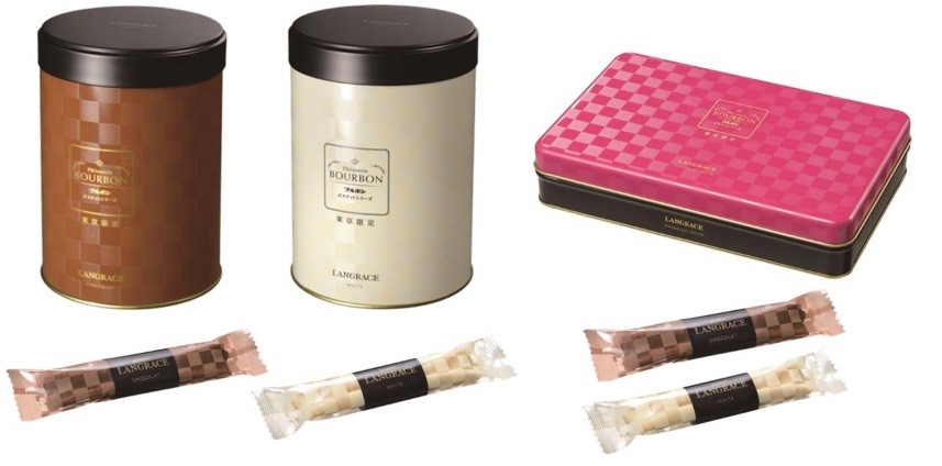 ラングドシャクッキーを、薄いシートにして重ね、チョコクリームとホワイトクリームで包んだ。 