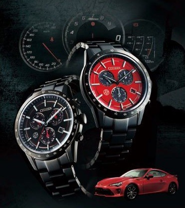 CITIZEN×TOYOTA8モデル第3弾　腕時計の機能を楽しめるクロノグラフ