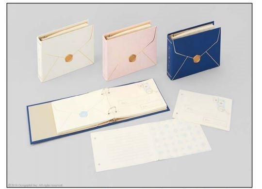 手紙のようにたくさん想いが綴れる「寄せ書き帳」