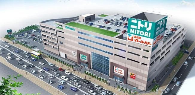 ニトリ梅島ショッピングセンターのイメージ図
