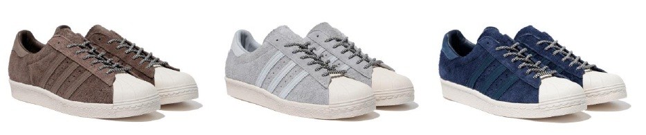 アディダス「Superstar80s」ABC-MART限定モデル　秋冬シーズン向け