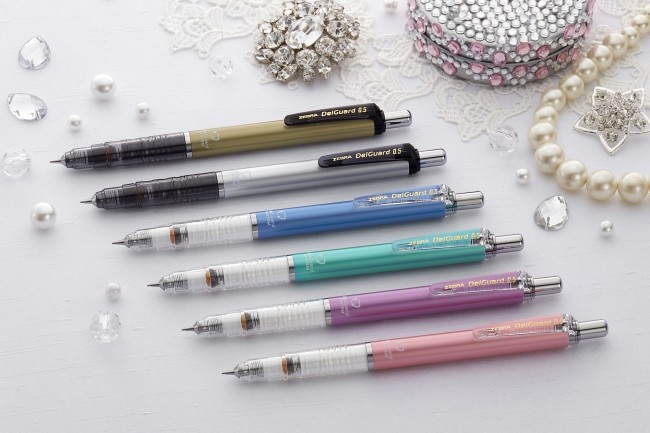 「芯が折れないシャープペン」に女子ときめくジュエリーカラー、ゼブラから