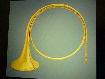 狩りに使われた狩猟用ホルンのいろいろ