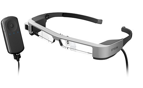 エプソン「MOVERIO」第3世代モデル　メガネのように着けるスマートグラス
