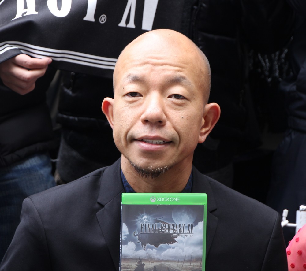 「ファイナルファンタジーXV」の発売記念イベント　バイきんぐ小峠、相方にキレのあるツッコミ