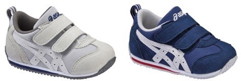 アシックス、上質な日本製素材の子ども靴