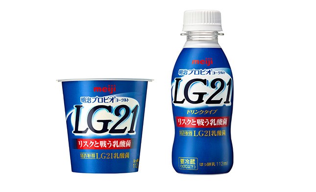 「明治プロビオヨーグルトLG21」