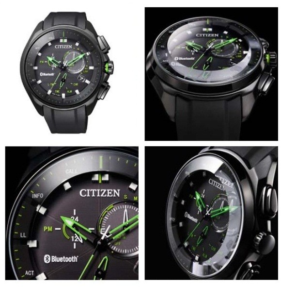 シチズン「エコ・ドライブ Bluetooth」...スマホとリンクし自動時刻修正＆着信やメール受信をお知らせ