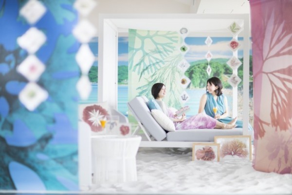 海藻を素材に...眺め、触れ、食べる「海の中のお花見」　星野リゾート「リゾナーレ熱海」