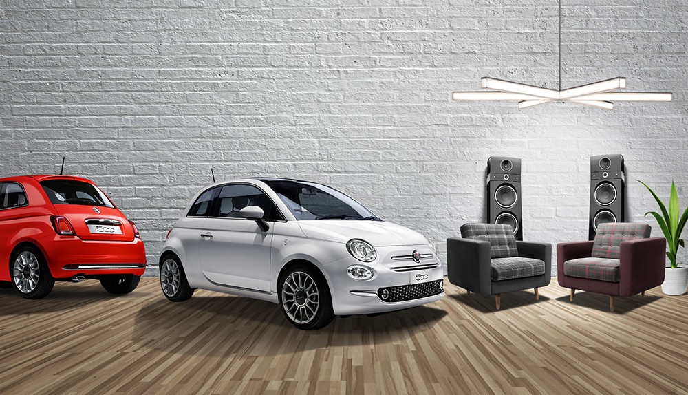 フィアット500スカッコ、200台限定発売　プレミアムサウンドシステム初搭載