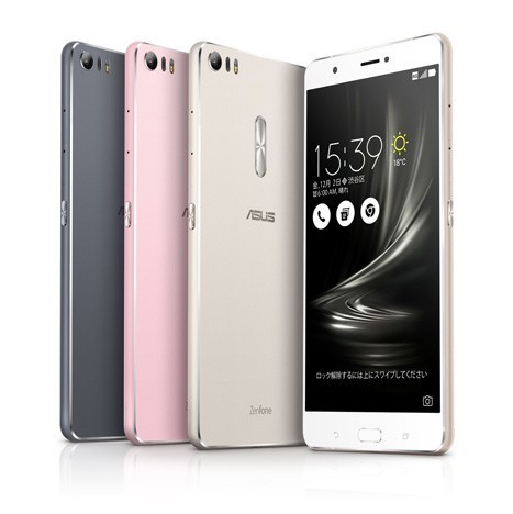 6.8型ディスプレイSIMフリースマホ　ASUS「ZenFone 3 Ultra」