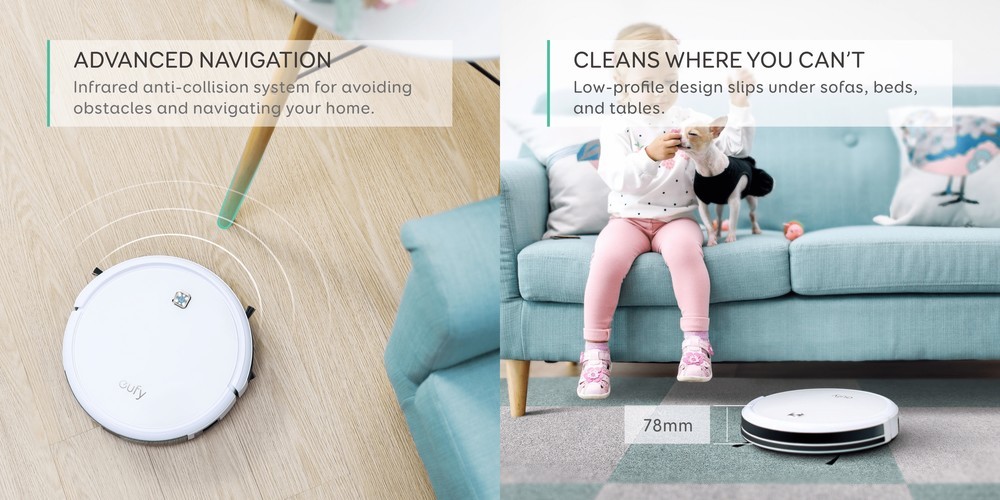 多彩なクリーニングモードでお部屋の隅々をきれいに