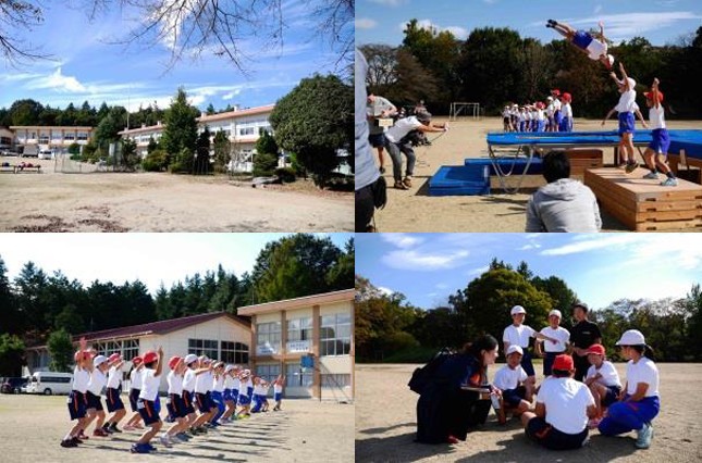 「小学校で」篇の舞台、「旧寒井小学校」