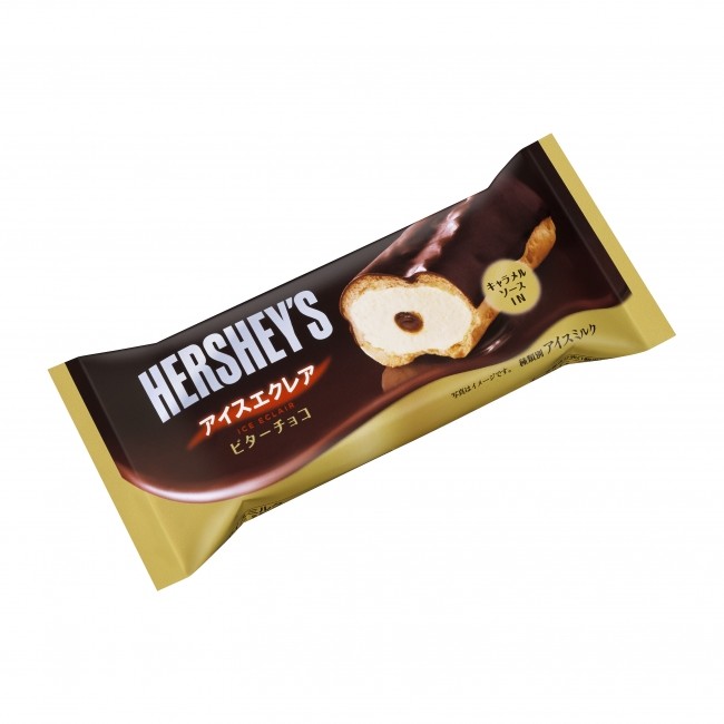 ビターなチョコのアイスエクレア