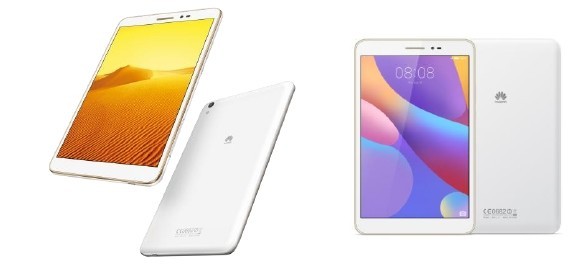 ファーウェイのディスプレイ　8インチ、高解像度、手になじむデザイン