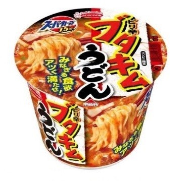 和風仕立てのブタキムうどん、エースコックから