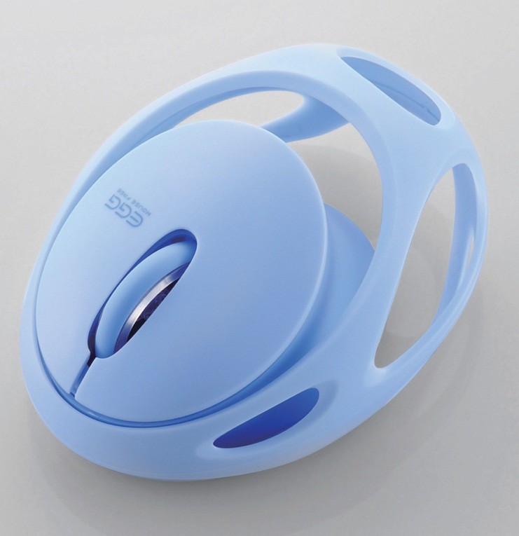 超軽量ワイヤレスマウス　エレコム「EGG MOUSE FREE」