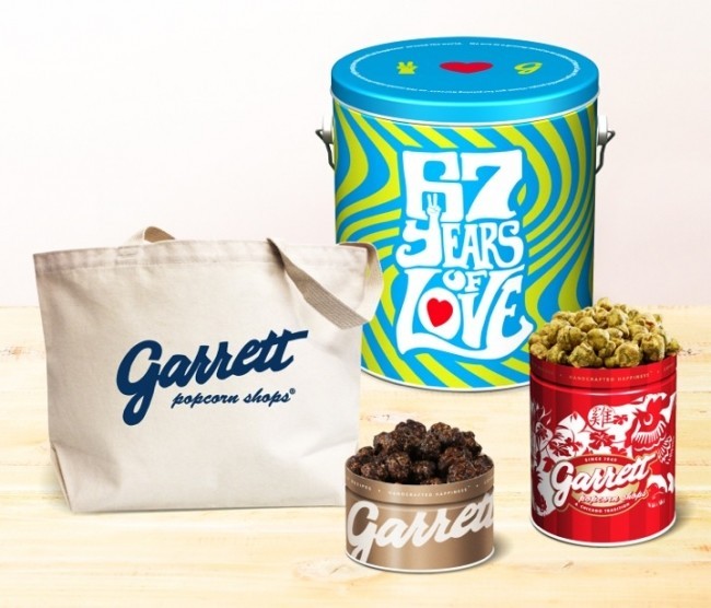 ギャレットポップコーンの福缶　未発売トートバッグに「抹茶黒蜜きなこ」味