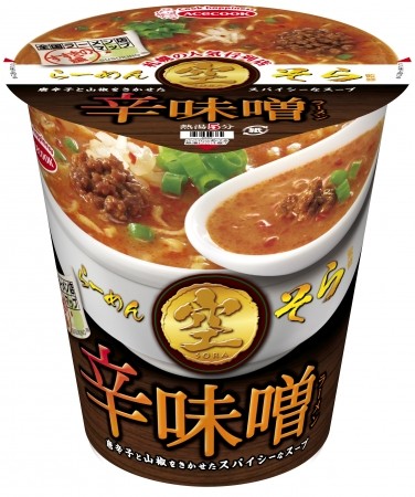 「すすきの編　らーめん空監修　辛味噌ラーメン」、エースコック