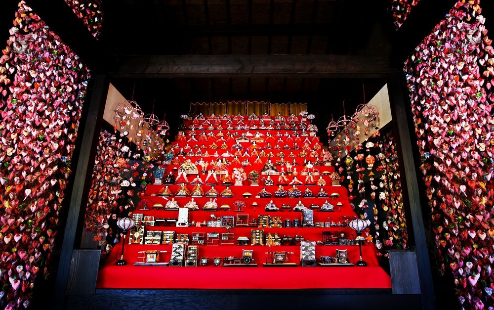 静岡・東伊豆「雛のつるし飾りまつり」20周年　スタンプラリーや神社雛段飾り