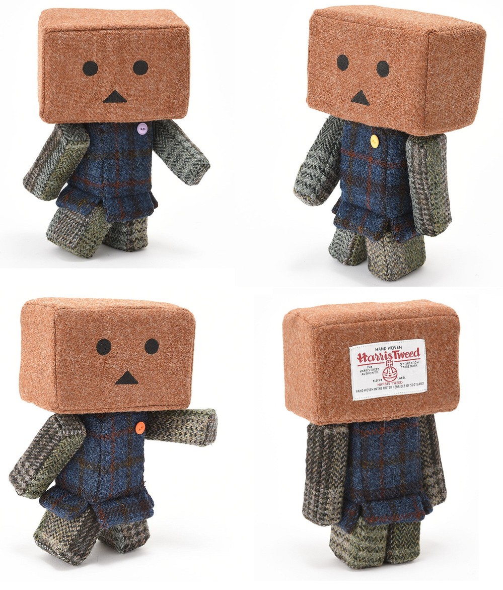 ハリスツイードおなじみの「認定ラベル」つき