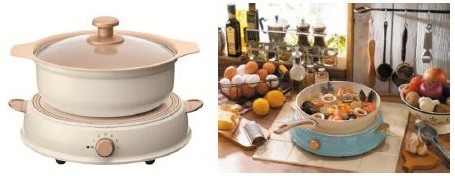 卓上IHクッキングヒーターで、友人や知人を招いて楽しくパーティー！